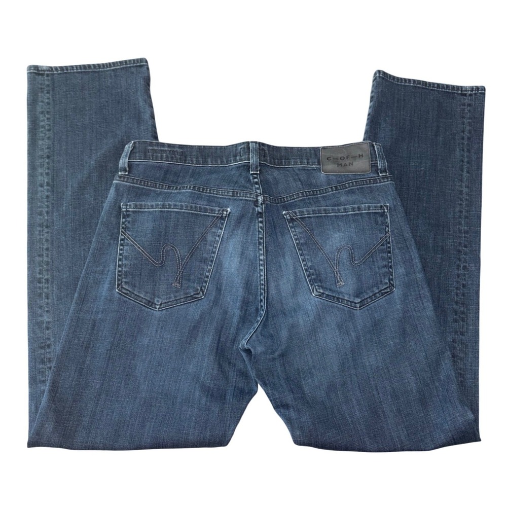 Citizens of Humanity Mens Jeans 33x31 Dark Wash Straight Leg Stretch Denim USA